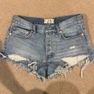 Free People ‘Loving Good Vibrations Cutoffs’